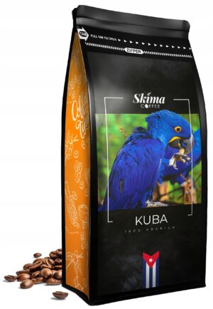 Kawa ziarnista 1kg KUBA 100% ARABICA Świeżo Palona do ekspresu + GRATIS