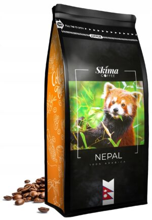 Kawa ziarnista 1kg NEPAL 100% ARABICA Świeżo Palona do ekspresu + GRATIS
