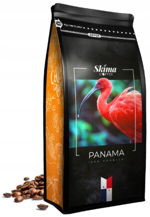 Kawa ziarnista 1kg PANAMA 100% ARABICA Świeżo Palona do ekspresu + GRATIS