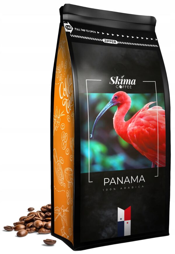 Kawa ziarnista 1kg PANAMA 100% ARABICA Świeżo Palona do ekspresu + GRATIS