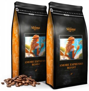 Kawa ziarnista 2x1kg AMORE ESPRESSO ROAST(SPECIAL EDITION) świeża +GRATIS