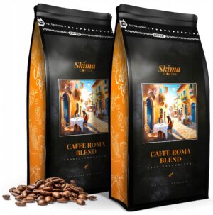 Kawa ziarnista 2x1kg CAFFE ROMA BLEND (SPECIAL EDITION) do ekspresu +GRATIS