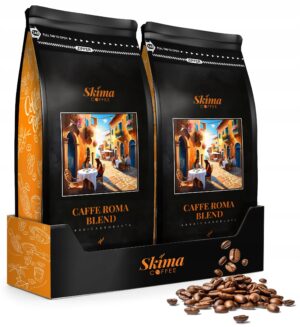 Kawa ziarnista 2x1kg CAFFE ROMA BLEND (SPECIAL EDITION) do ekspresu +GRATIS