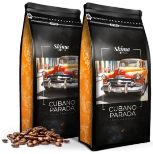 Kawa ziarnista 2x1kg CUBANO PARADA 100% ARABICA Świeża do ekspresu + GRATIS