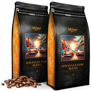Kawa ziarnista 2x1kg HAVANA CLASSIC BLEND (LIMITED EDITION) świeża + GRATIS