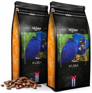 Kawa ziarnista 2x1kg KUBA 100% ARABICA Świeżo Palona do ekspresu + GRATIS